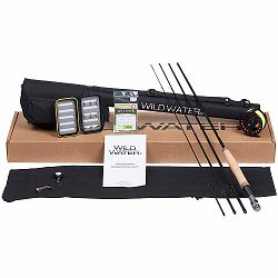 Wild Water Fly Fishing Rod and Reel Combo