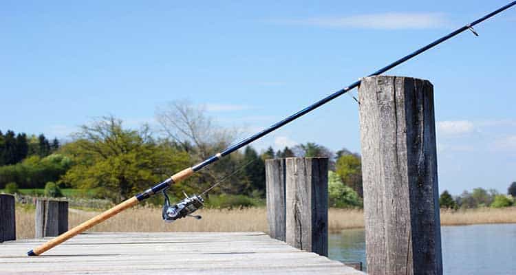 how to store fishing rods